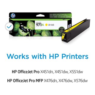 Foto 2 | Cartucho De Tinta Hp 971x De Alto Rendimiento Amarillo Officejet Pro - Venta Internacional.