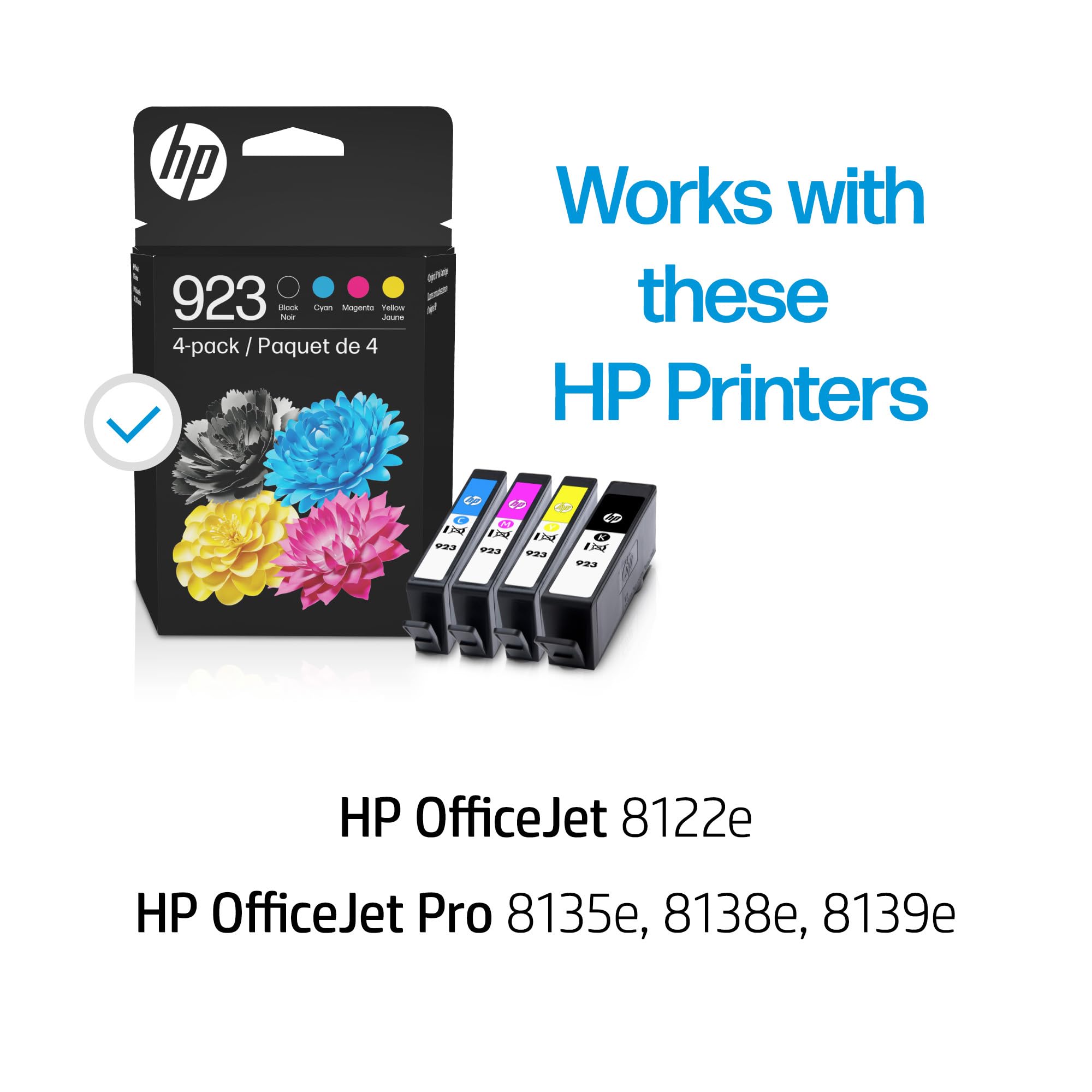 Foto 2 | Cartuchos De Tinta Hp 923 Negro  Cian  Magenta Y Amarillo (paquete De 4) - Venta Internacional.