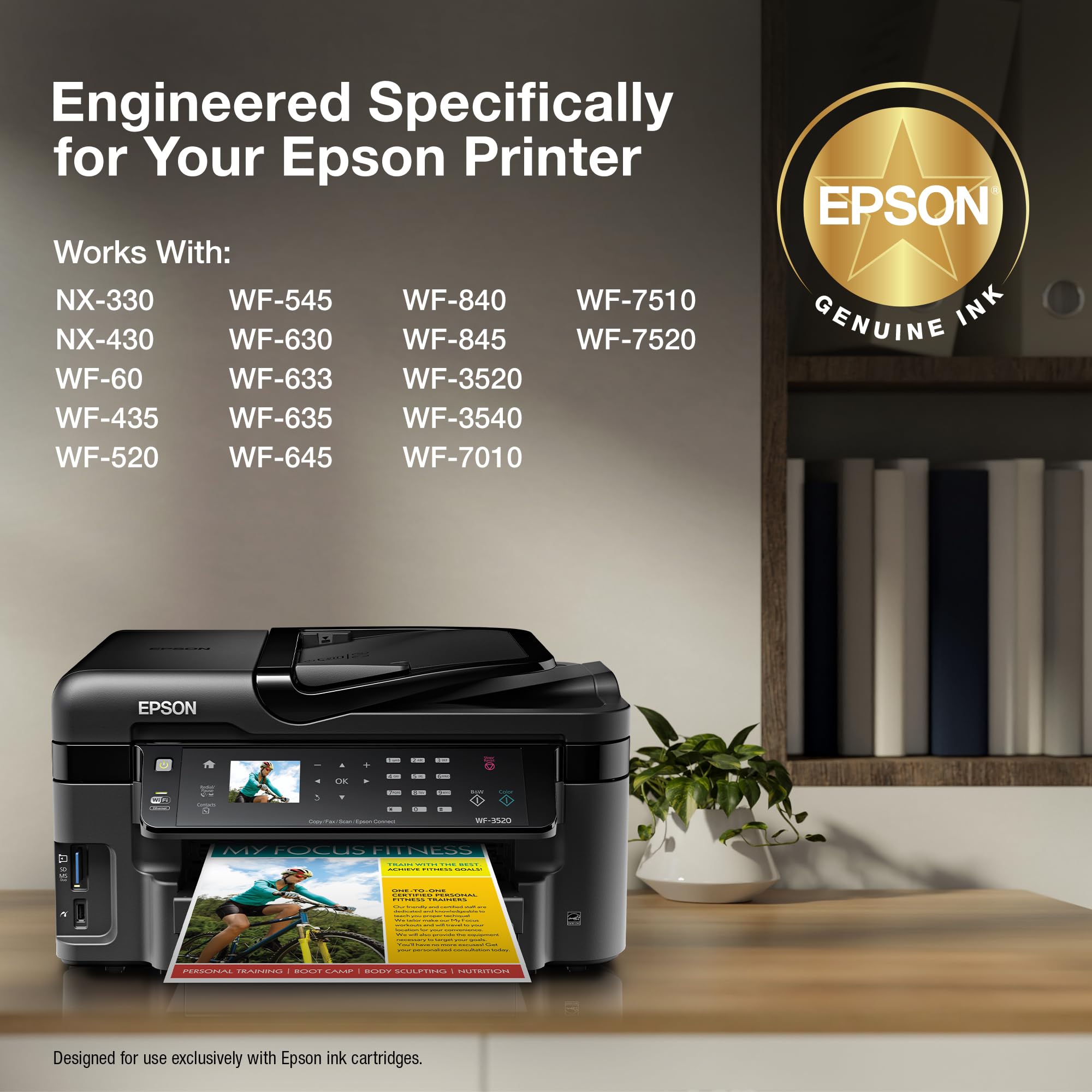 Foto 3 pulgar | Cartucho De Tinta Epson 126 Durabrite Ultra Magenta Wf-3520 - Venta Internacional.