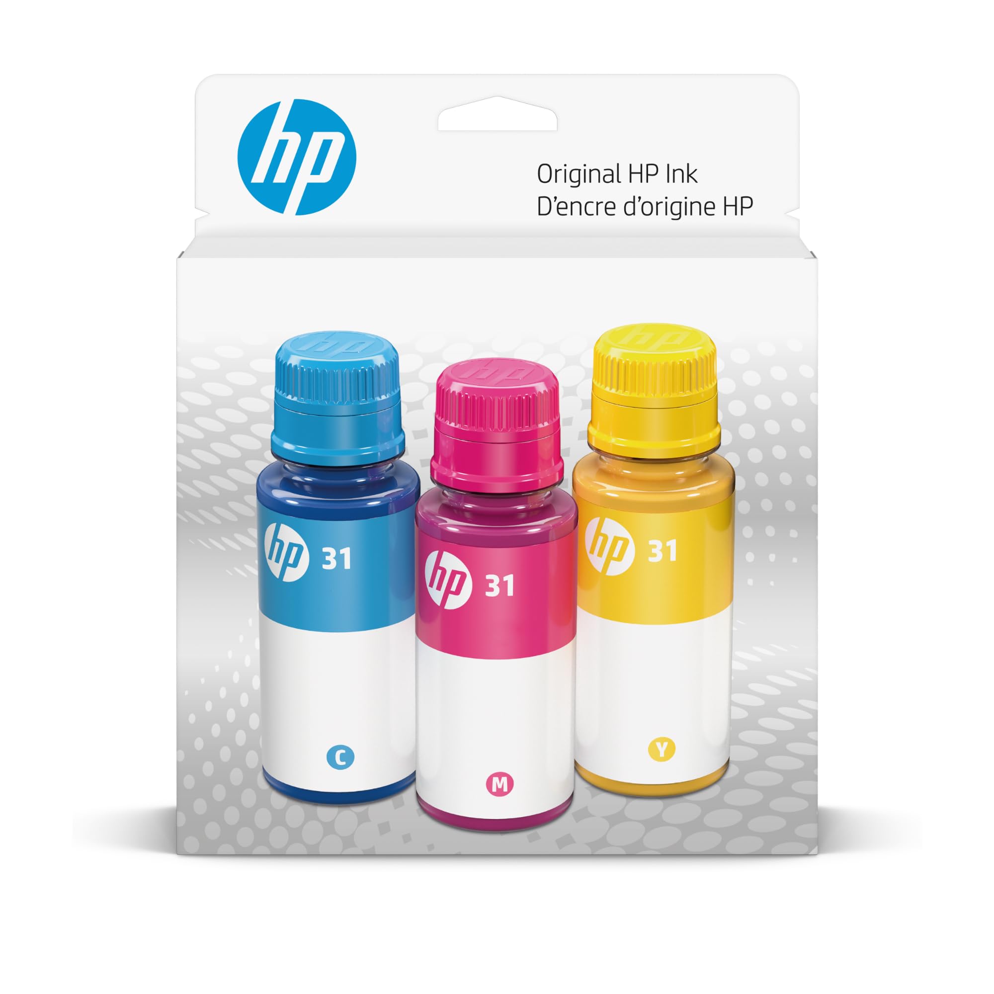 Foto 2 pulgar | Botellas De Tinta Hp 31 Cian  Magenta Y Amarillo (paquete De 3) Smart Tank - Venta Internacional.