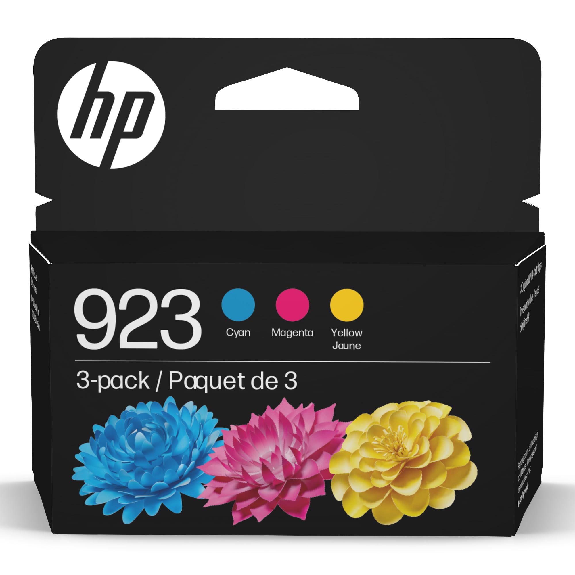 Foto 1 | Cartuchos De Tinta Hp 923 Cian/magenta/amarillo De Rendimiento Estándar  Paquete De 3 - Venta Internacional.