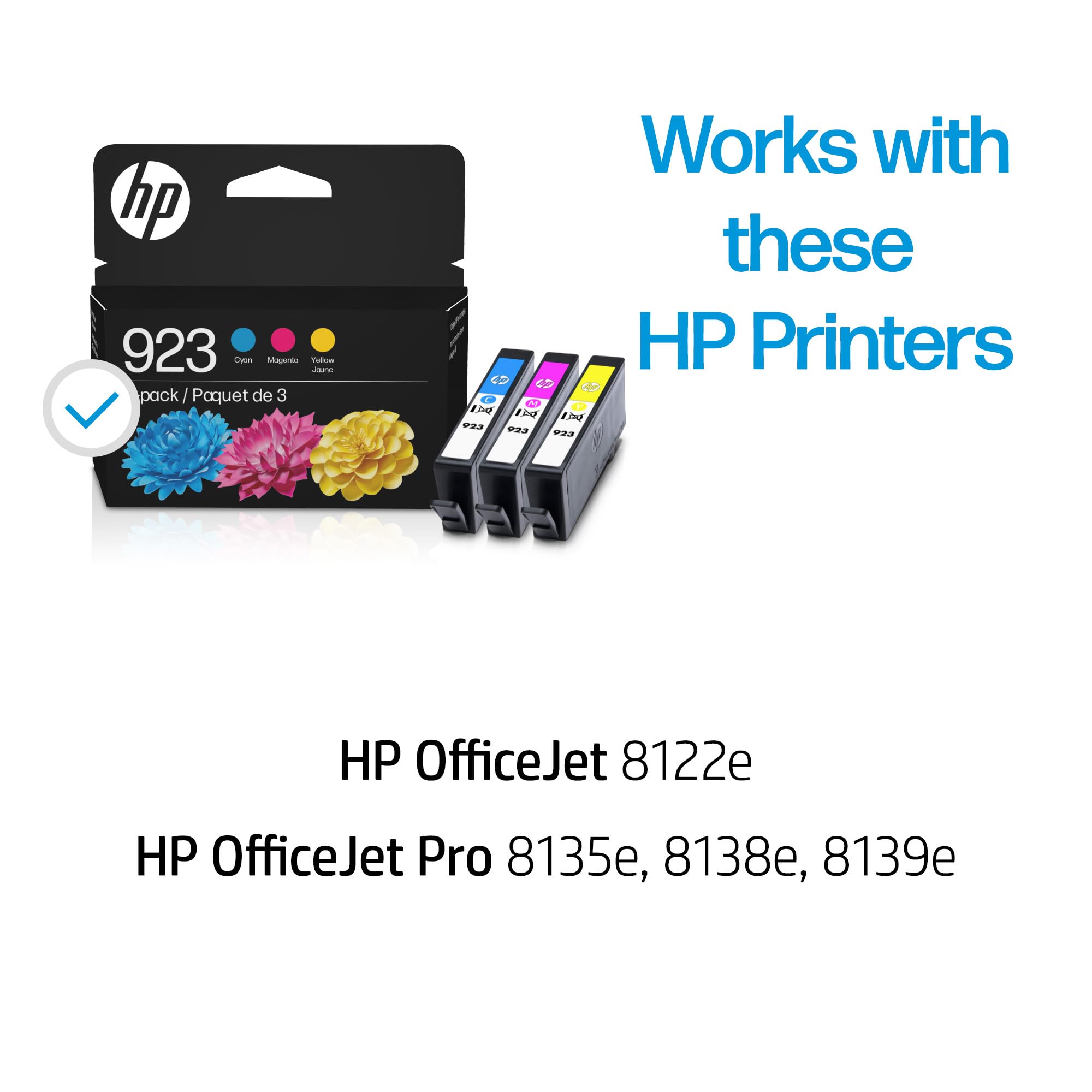 Foto 2 | Cartuchos De Tinta Hp 923 Cian/magenta/amarillo De Rendimiento Estándar  Paquete De 3 - Venta Internacional.