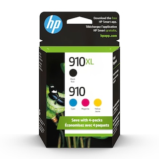 Foto 1 | Cartuchos De Tinta Hp 910 Cian Magenta Amarillo/910xl Negro (paquete De 4) - Venta Internacional.