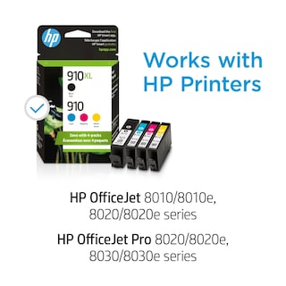 Foto 2 | Cartuchos De Tinta Hp 910 Cian Magenta Amarillo/910xl Negro (paquete De 4) - Venta Internacional.