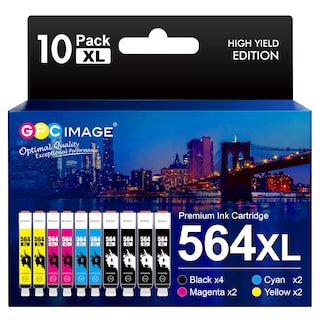 Foto 1 | Cartucho De Tinta Gpc Image De Repuesto Para Hp 564xl 564 Xl - Venta Internacional.