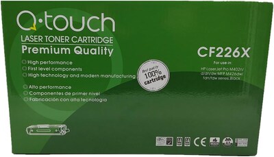 Foto 1 | Tóner Genérico Q-touch Cf226x Negro | Compatible Con Hp M402/m426 | 9000 Páginas