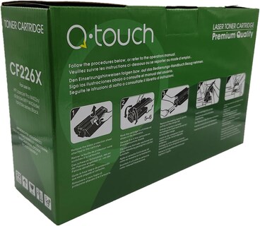 Foto 3 | Tóner Genérico Q-touch Cf226x Negro | Compatible Con Hp M402/m426 | 9000 Páginas