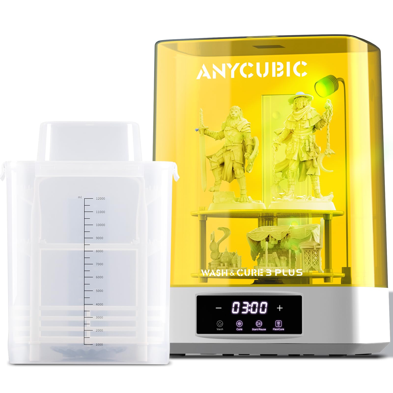 Máquina De Lavado Y Curado Anycubic Wash & Cure Plus 3.0 Para Impresora 3d- Venta Internacional