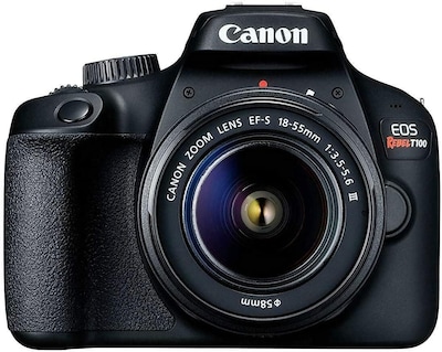 Foto 3 | Reacondicionado Cámara Canon Eos Rebel T100 Ef-s 18-55 Mm F/3,5-5,6 Is Ii - Venta Internacional.