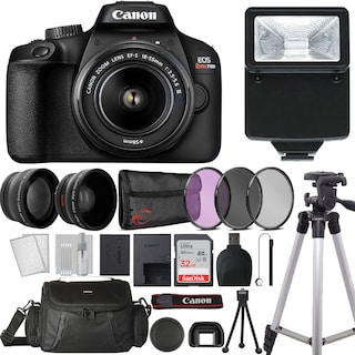 Foto 1 | Cámara Canon Eos Rebel T100 Con Lente 18-55 Mm Iii Reacondicionada - Venta Internacional.
