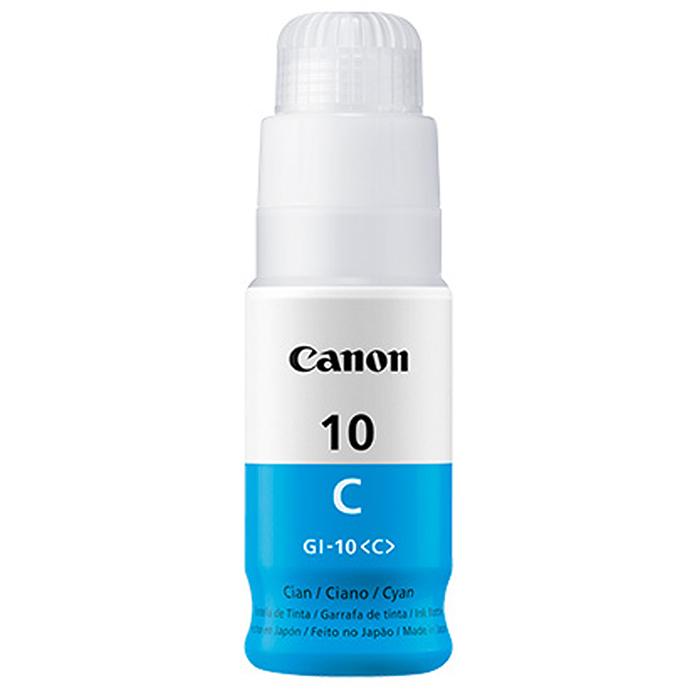 Botella De Tinta Canon Pixma Gi-10 C Tinta Continua G5010 G6010 G7010