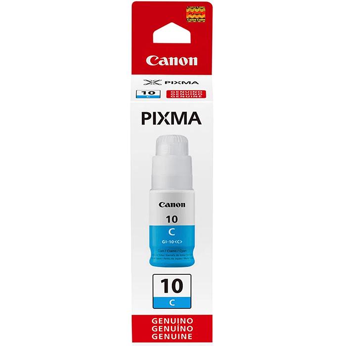 Foto 3 pulgar | Botella De Tinta Canon Pixma Gi-10 C Tinta Continua G5010 G6010 G7010