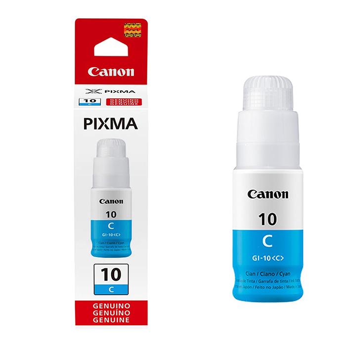 Foto 4 pulgar | Botella De Tinta Canon Pixma Gi-10 C Tinta Continua G5010 G6010 G7010