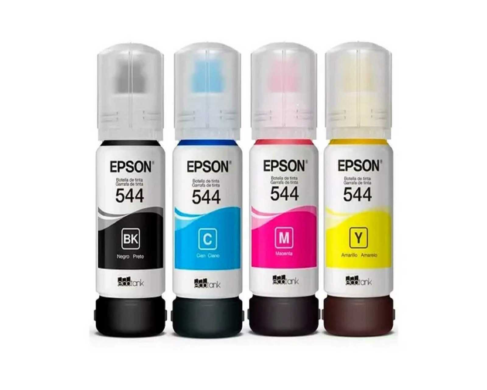 Foto 2 | Kit Tinta Epson T544 Negro Cian Magenta Amarillo