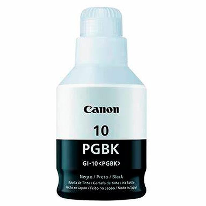 Foto 2 pulgar | Botella de Tinta Canon Pixma Gi-10 Negro 170ml G5010 G6010 Gm2010