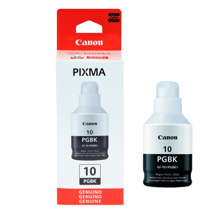 Foto 4 pulgar | Botella de Tinta Canon Pixma Gi-10 Negro 170ml G5010 G6010 Gm2010