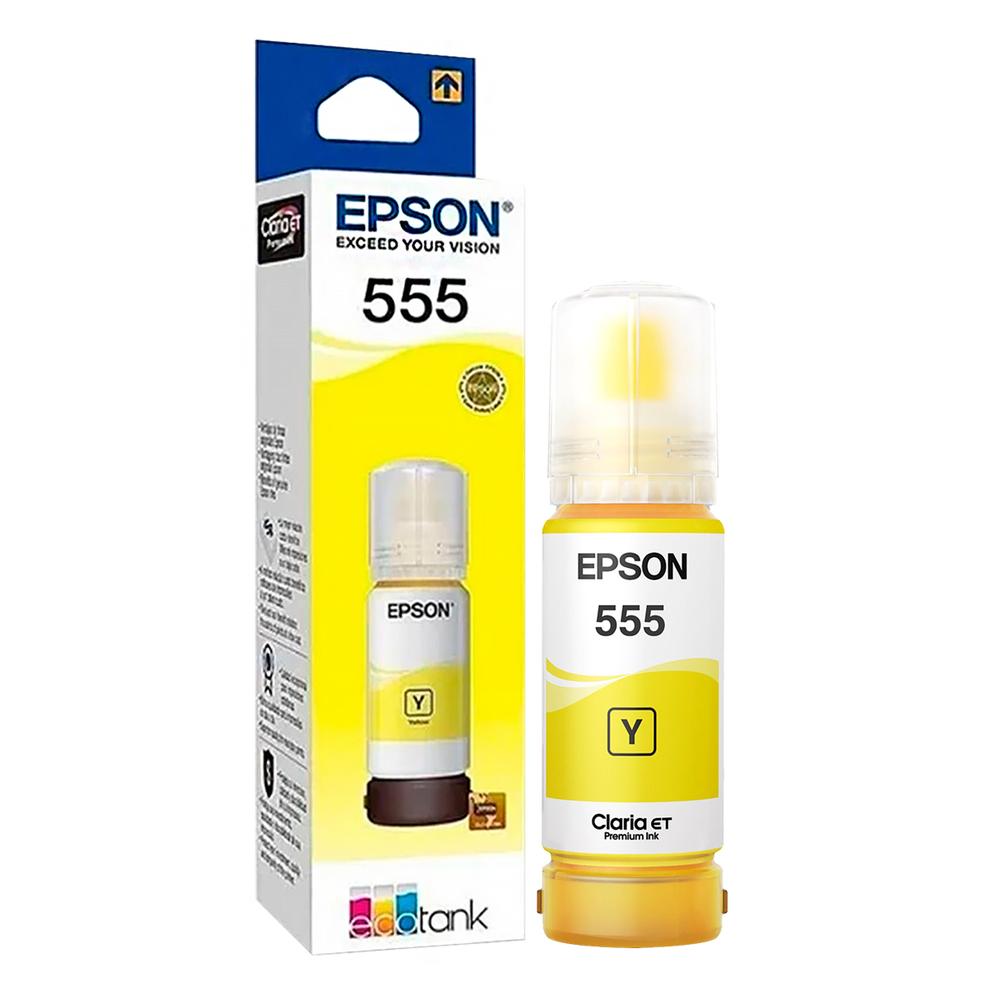 Foto 5 pulgar | Kit 5 Botellas Tinta Epson T555 L8180 L8160 70ml T555aclmp-v2