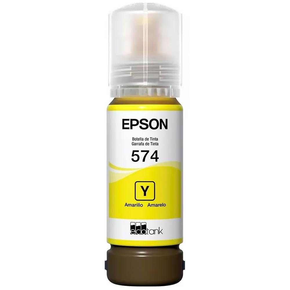 Foto 2 pulgar | Botella Tinta Epson T574 L8050 L18050 Amarillo 70ml T574420-al