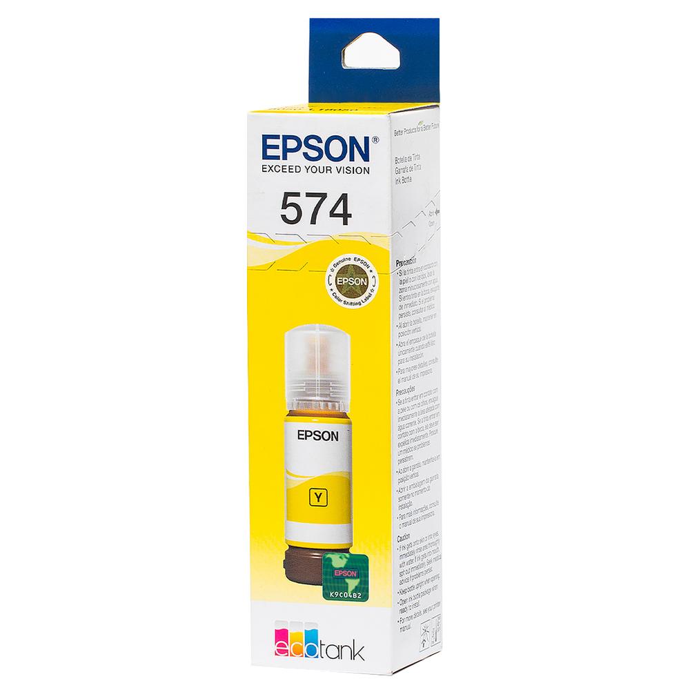 Foto 3 pulgar | Botella Tinta Epson T574 L8050 L18050 Amarillo 70ml T574420-al