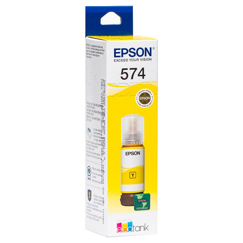 Foto 5 pulgar | Botella Tinta Epson T574 L8050 L18050 Amarillo 70ml T574420-al