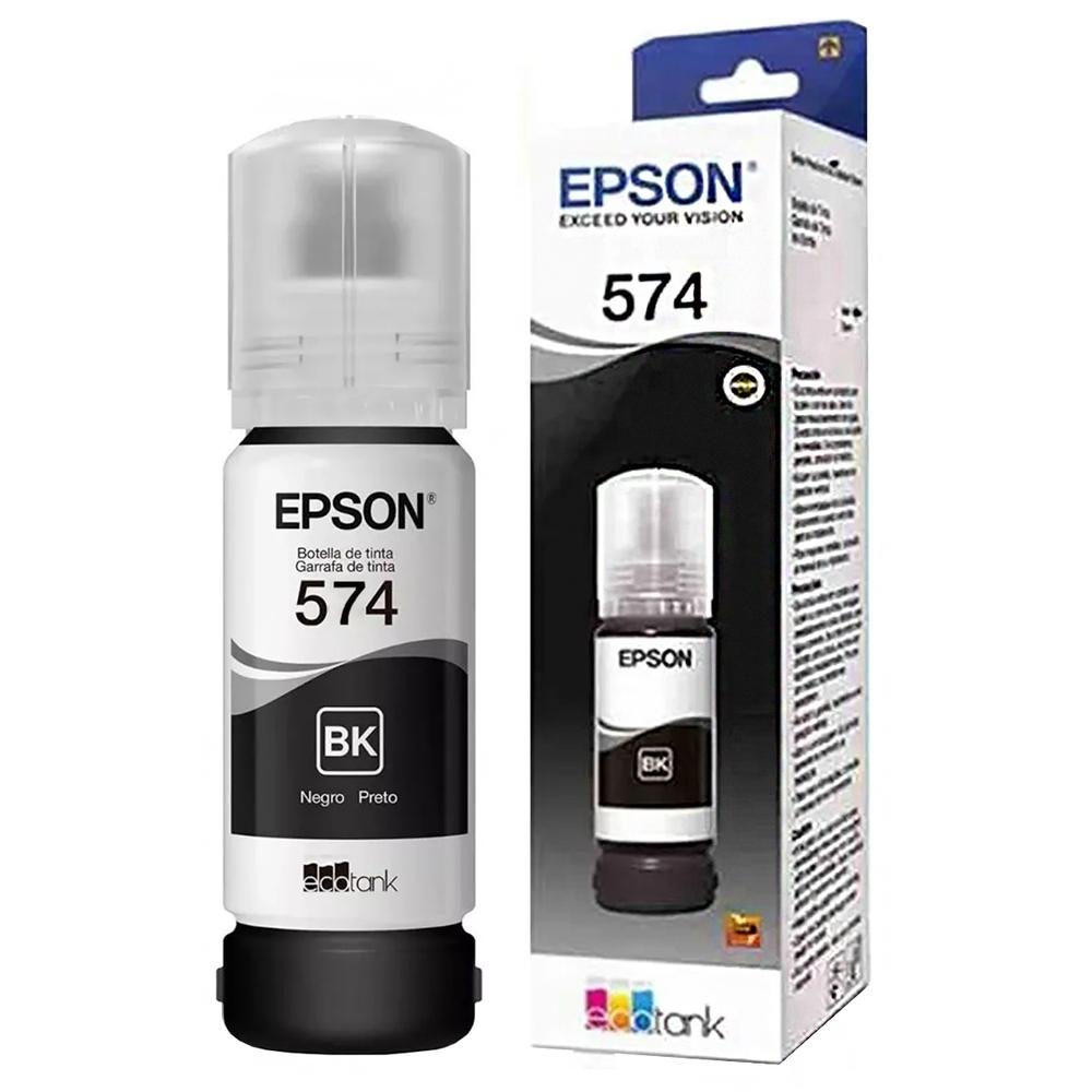 Foto 5 pulgar | Botella Tinta Epson T574 L8050 L18050 Negro 70ml T574120-al