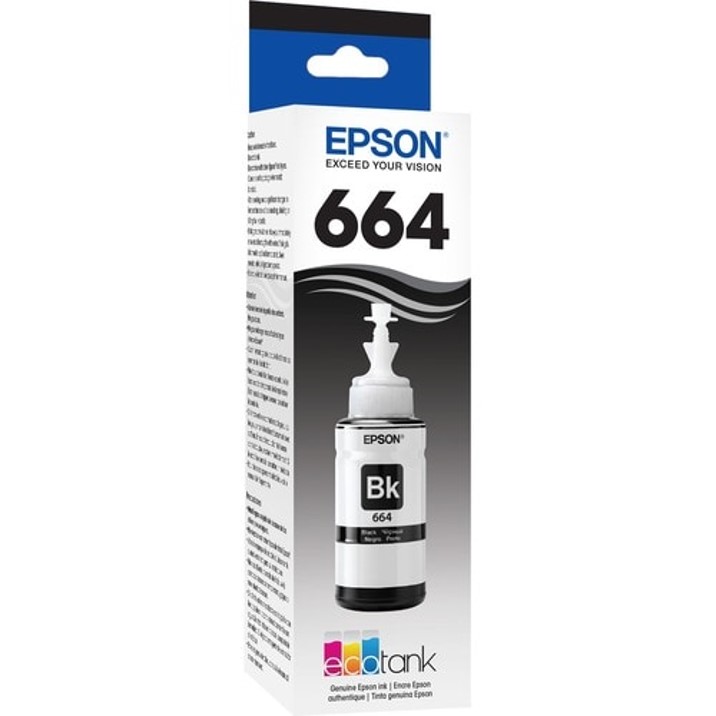 Foto 2 pulgar | Epson - Botella De Tinta Negra L120 L310/380/395/495/575/655/656/1455