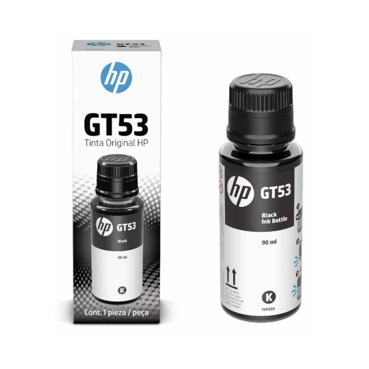 Foto 4 pulgar | 4 Tintas Hp 3xgt52 / 1xgt53  Y 1000 Hojas Papel Bond Carta