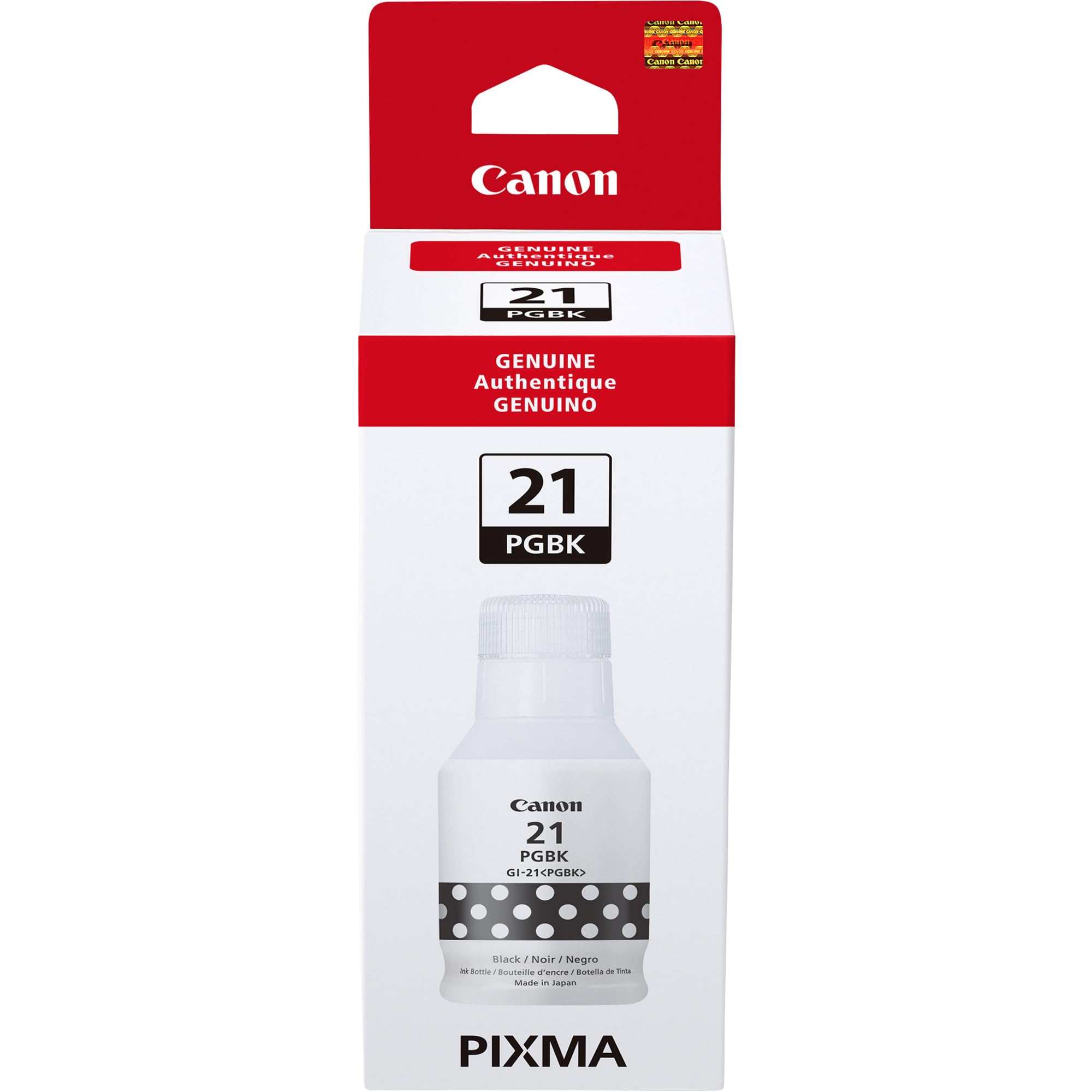 Foto 2 pulgar | Botella De Tinta Canon Gi-21 Pigment Black G3260 G2260 G1220 - Venta Internacional.