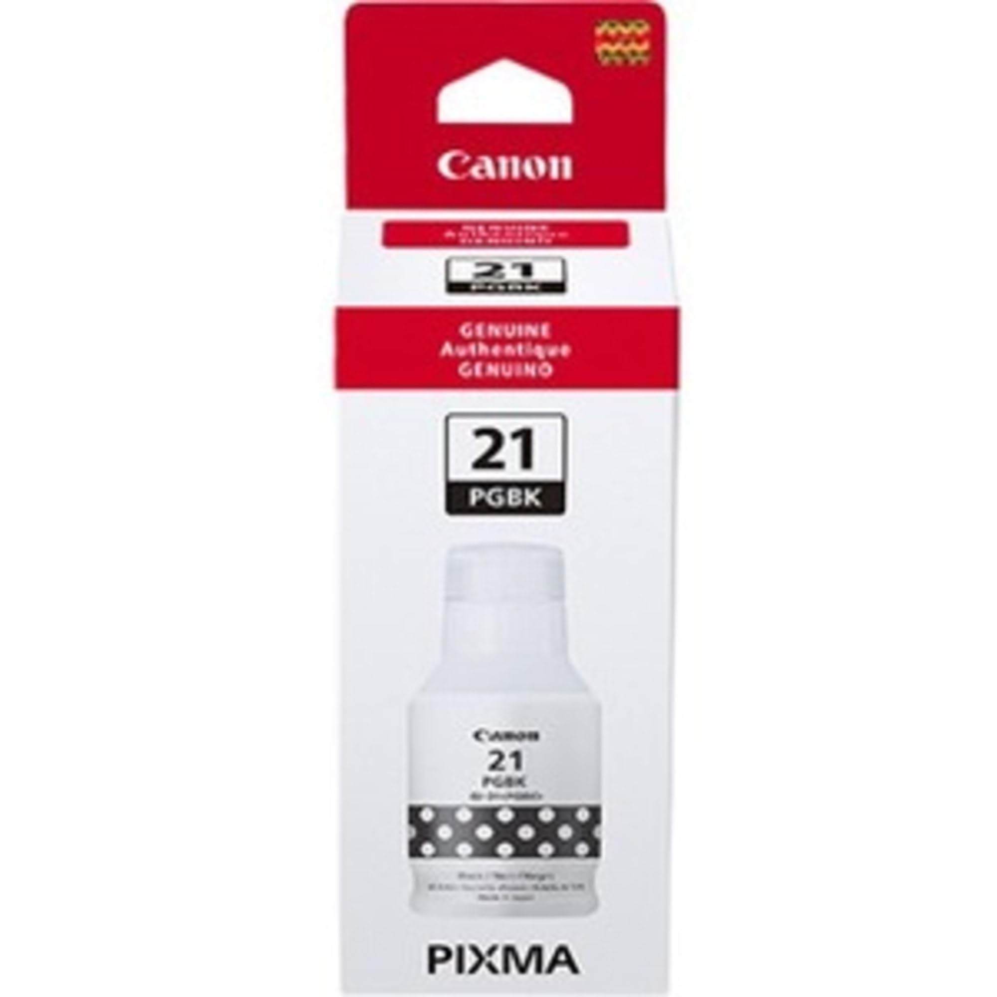 Foto 3 pulgar | Botella De Tinta Canon Gi-21 Pigment Black G3260 G2260 G1220 - Venta Internacional.