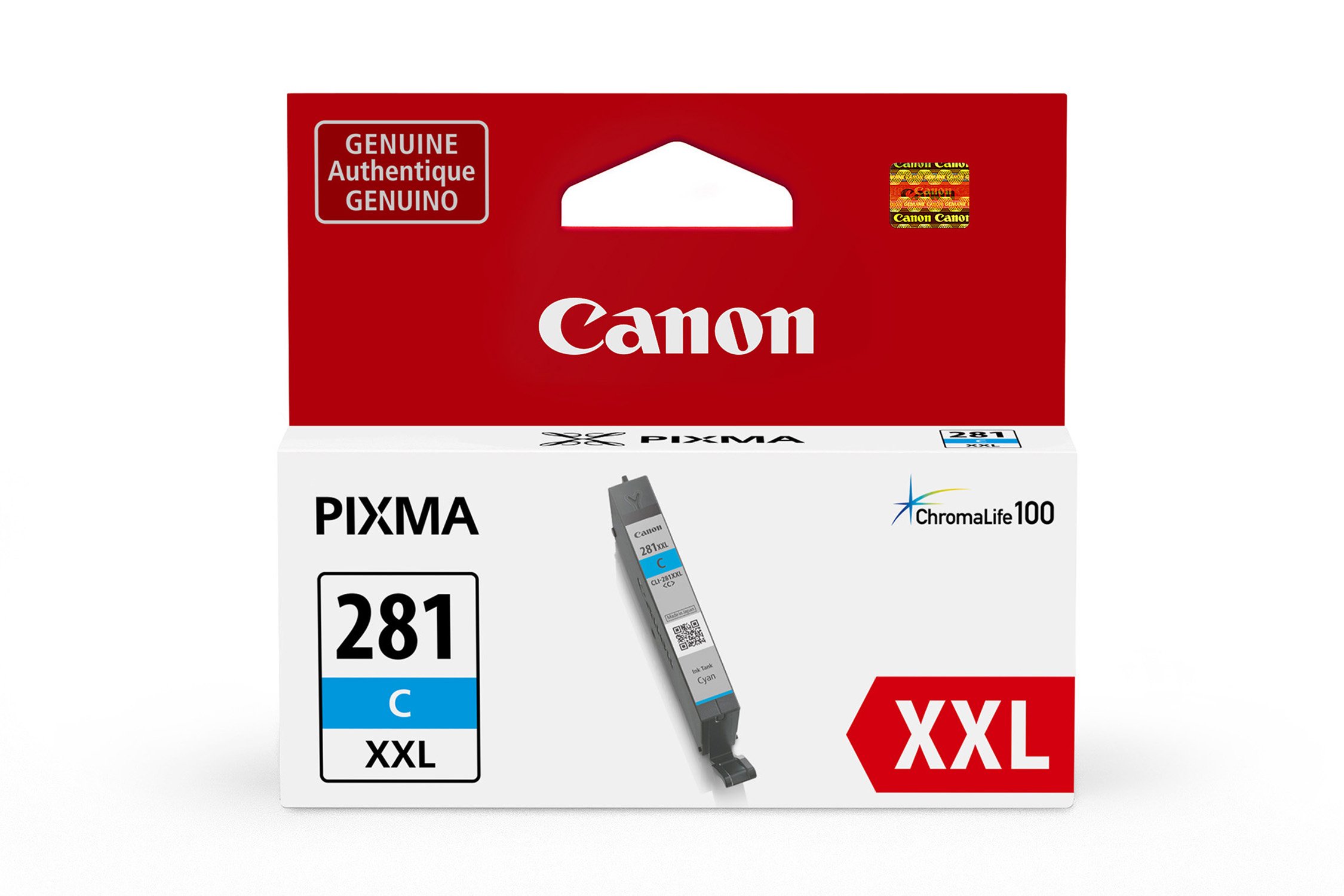 Foto 2 pulgar | Depósito De Tinta Canon Cli-281xxl, Color Cian, Compatible Con Ts9120, Tr8520 - Venta Internacional.