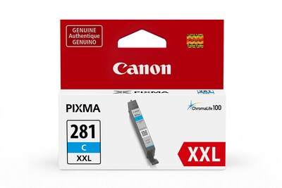 Foto 1 | Depósito De Tinta Canon Cli-281xxl, Color Cian, Compatible Con Ts9120, Tr8520 - Venta Internacional.