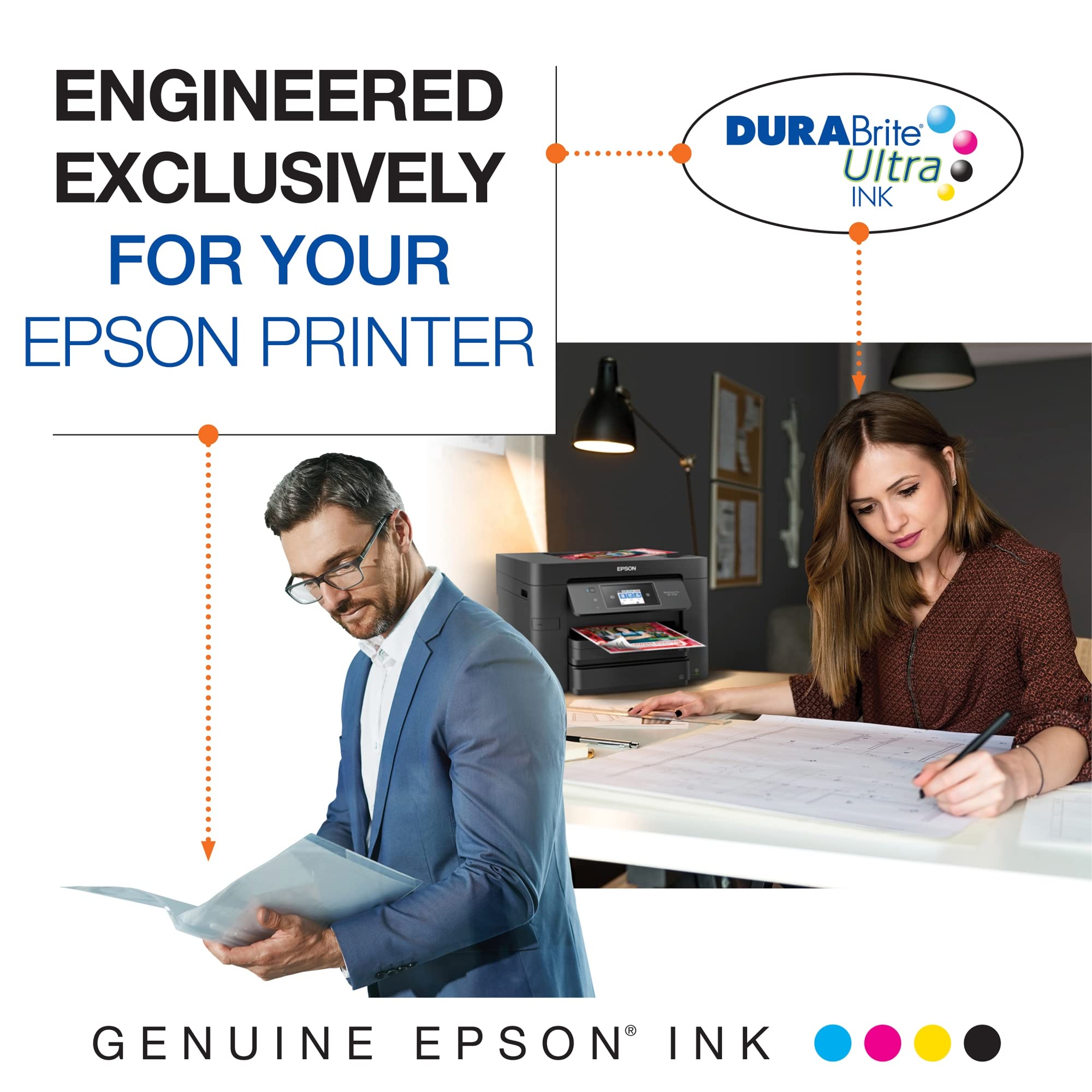 Foto 6 pulgar | Cartucho De Tinta Epson 124 Durabrite Ultra Standard Color Pack - Venta Internacional.