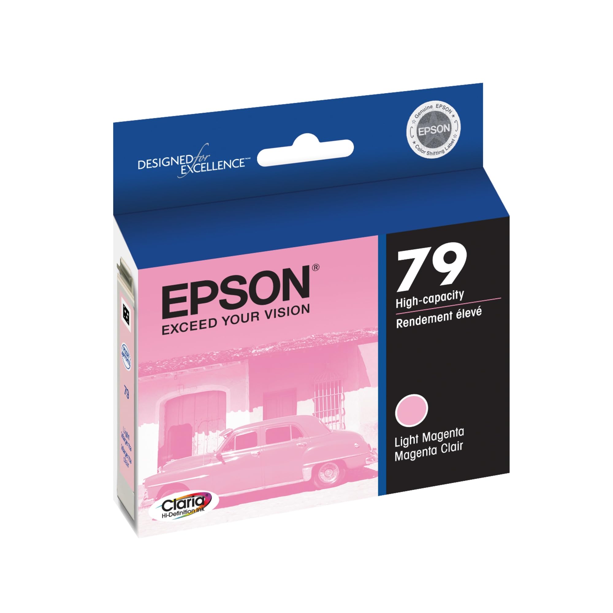 Foto 3 pulgar | Cartucho De Tinta Epson 79 Claria Hi-definition Light Magenta - Venta Internacional.