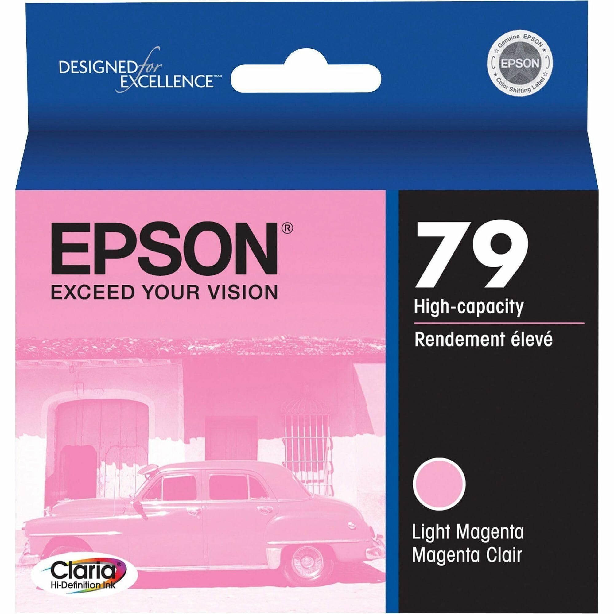 Foto 7 pulgar | Cartucho De Tinta Epson 79 Claria Hi-definition Light Magenta - Venta Internacional.
