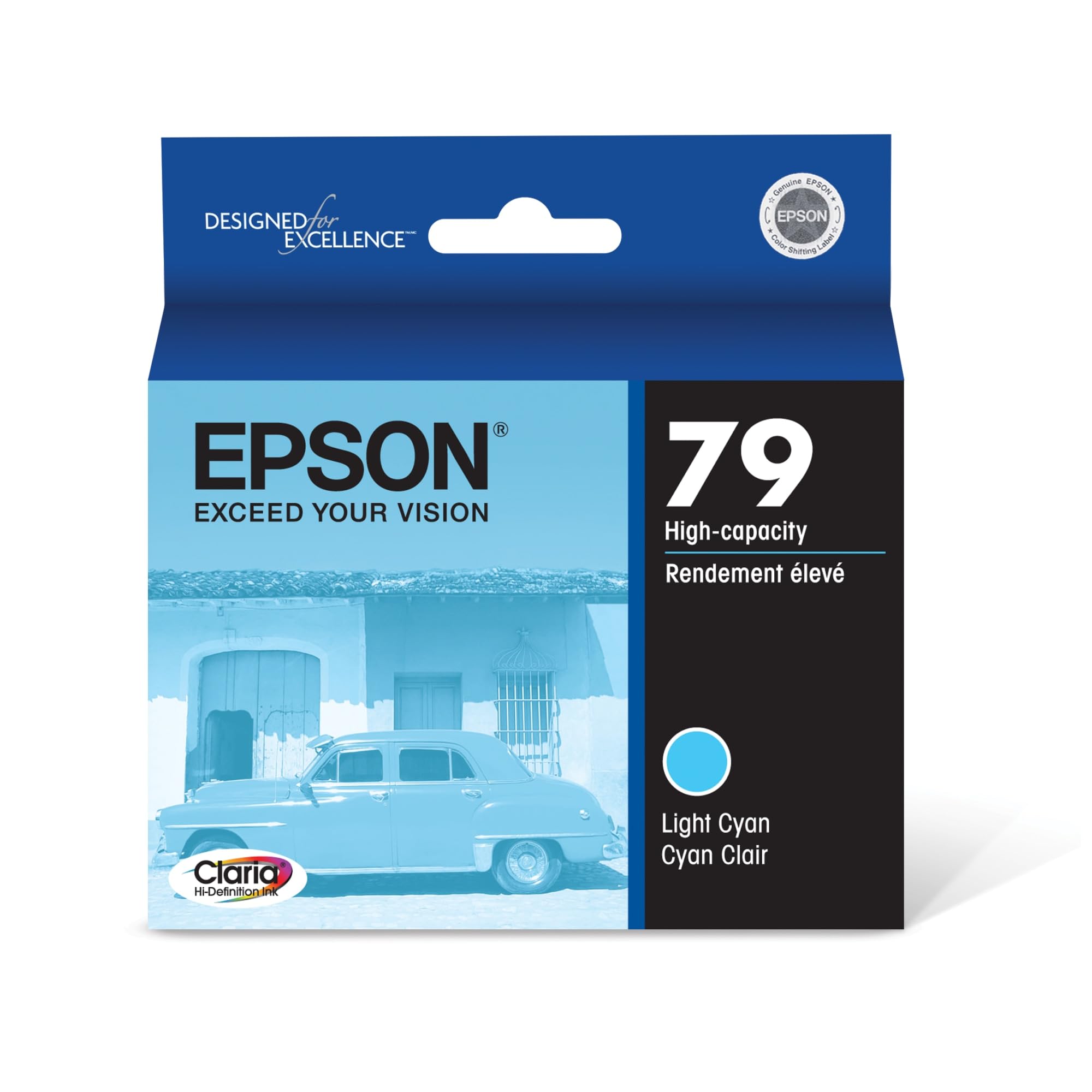 Foto 2 pulgar | Cartucho De Tinta Epson 79 Claria Hi-definition Light Cyan T079520 - Venta Internacional.