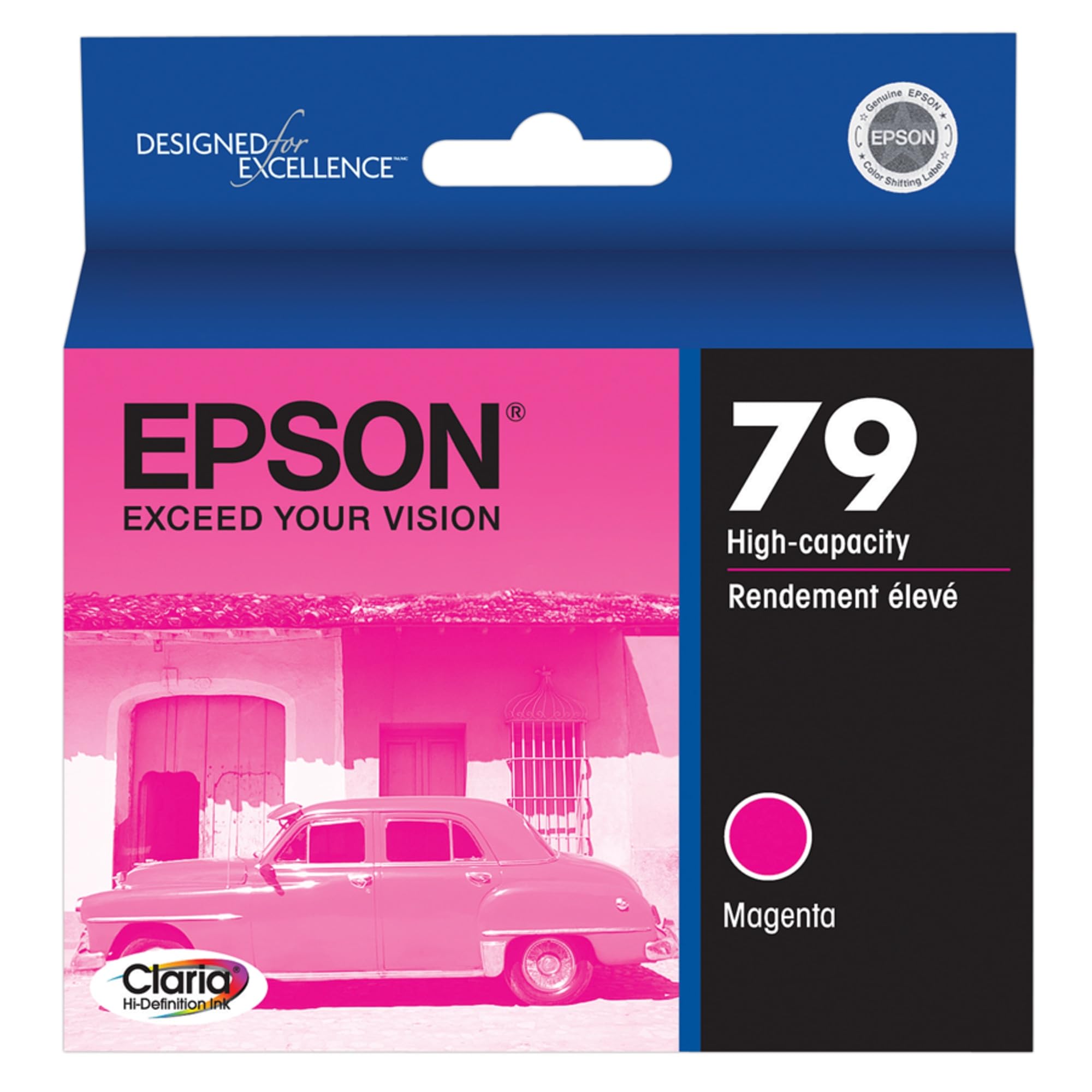Foto 2 pulgar | Cartucho De Tinta Epson 79 Claria Hi-definition Magenta T079320 - Venta Internacional.