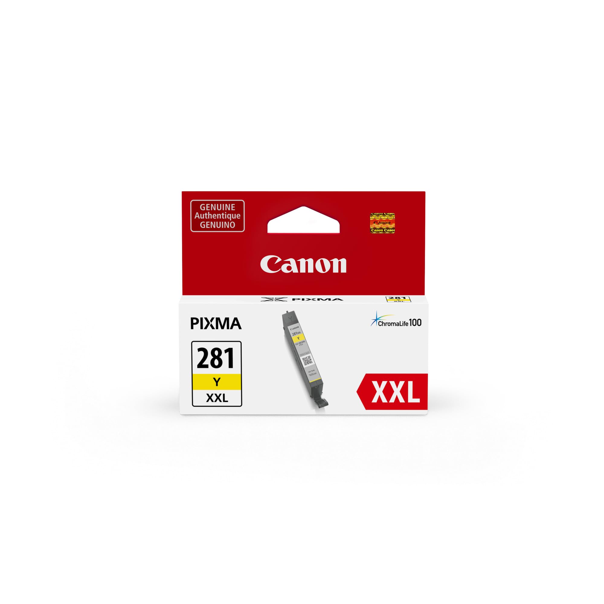 Foto 2 pulgar | Depósito de Tinta Canon CLI-281XXL Amarillo Compatible con TR7520 TR8520 - Venta Internacional