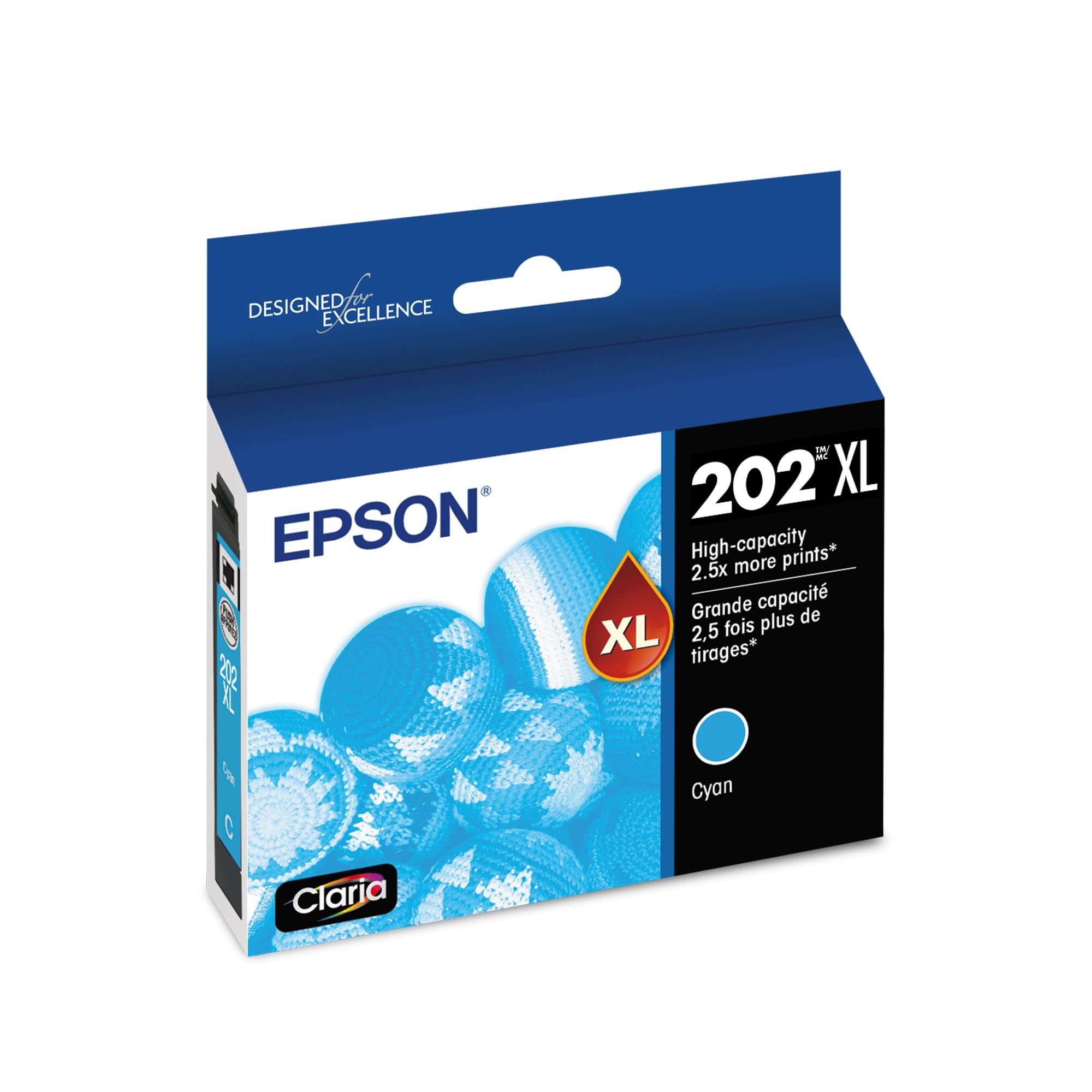 Foto 2 pulgar | Cartucho De Tinta Epson 202 Claria High Capacity Cyan T202xl220-s - Venta Internacional.