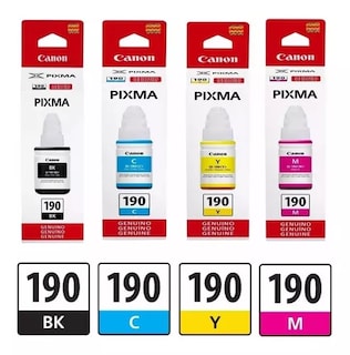 Foto 2 | Kit 4 Tintas Canon Gi-190 Bk/c/m/y