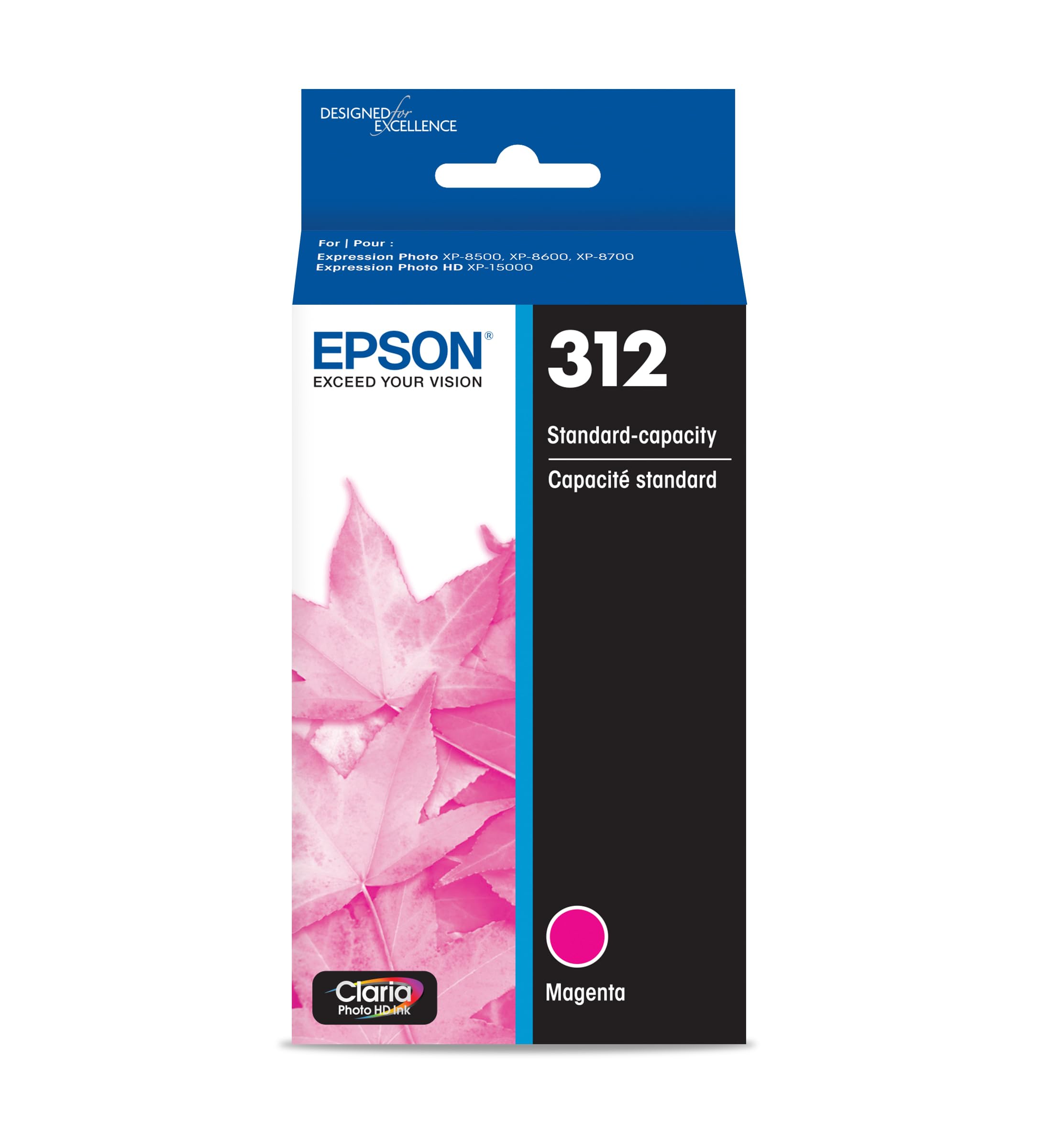 Foto 2 pulgar | Cartucho Tinta Epson 312 Claria Photo Hd Magenta T312320-s - Venta Internacional