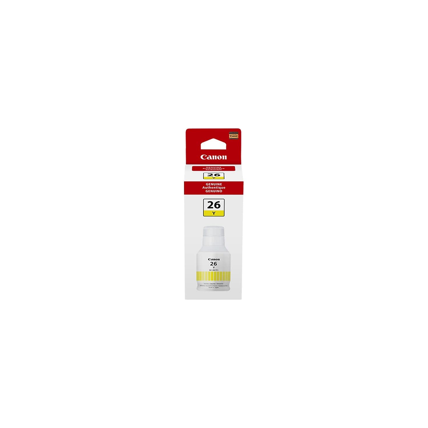 Foto 1 | Botella De Tinta Canon Gi-26 Pigmento Amarillo Genuino 140 Ml - Venta Internacional.