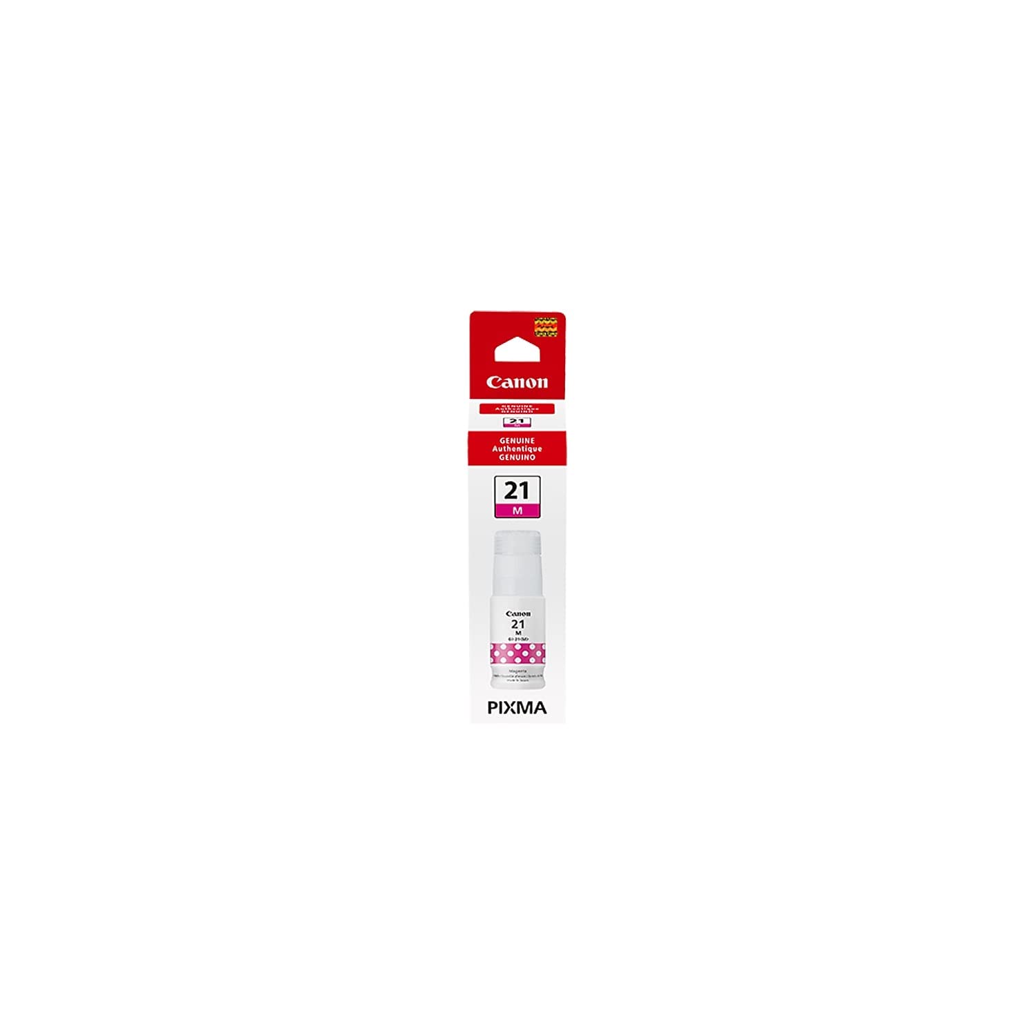 Foto 2 pulgar | Botella De Tinta Canon Gi-21 Magenta Genuina Megatank De 135 Ml, Color Magenta - Venta Internacional.