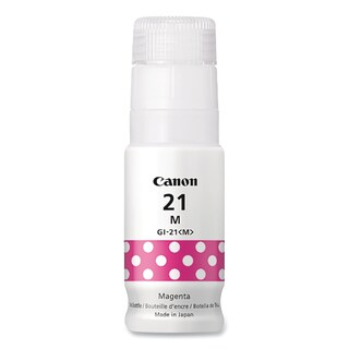 Foto 3 | Botella De Tinta Canon Gi-21 Magenta Genuina Megatank De 135 Ml, Color Magenta - Venta Internacional.