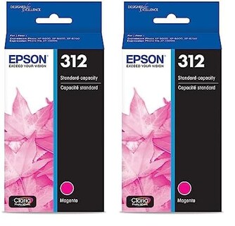 Foto 1 | Cartucho De Tinta Epson T312 Claria Photo Hd Magenta (pack De 2) - Venta Internacional.