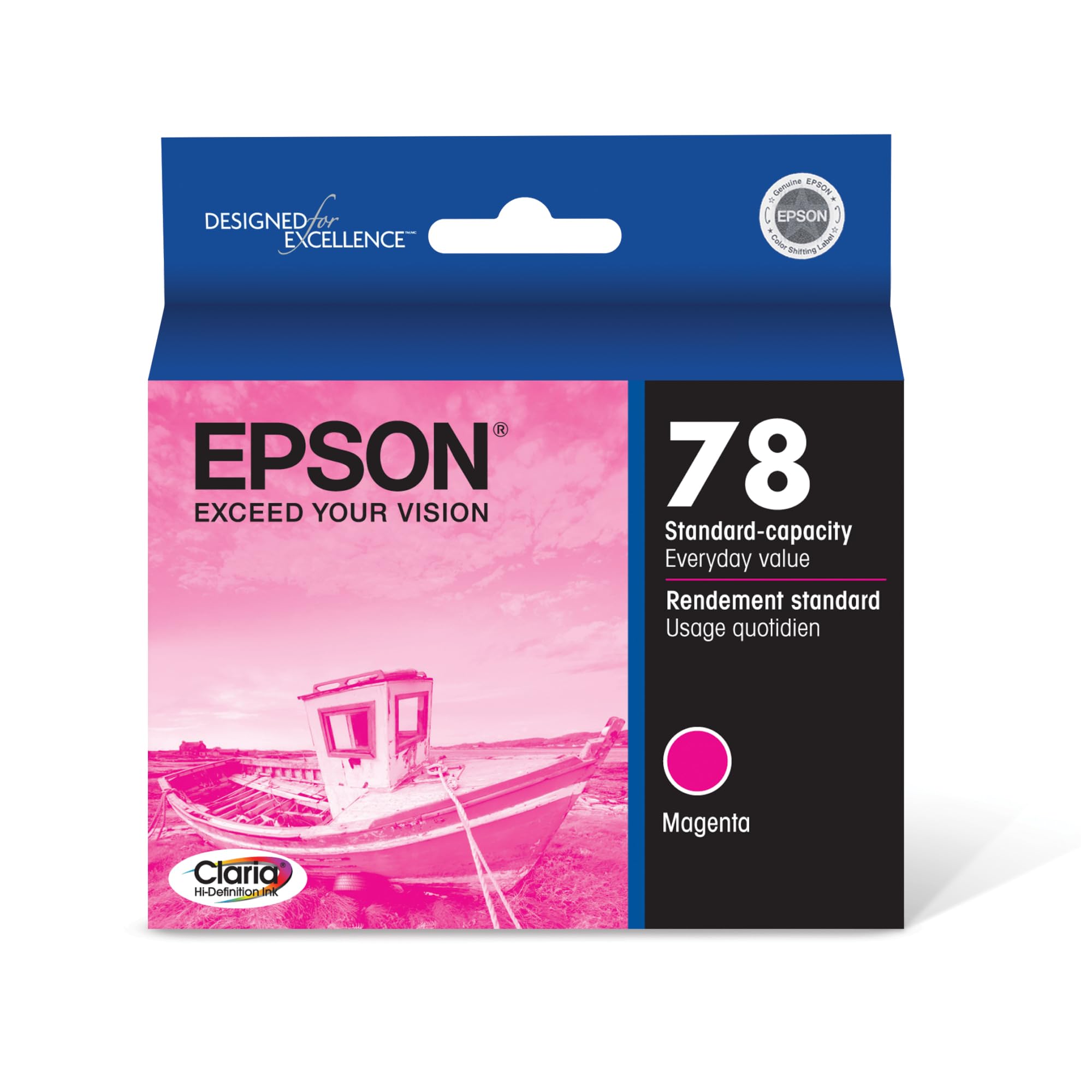 Foto 1 | Cartucho De Tinta Epson 78 Claria Hi-definition Magenta T078320 - Venta Internacional.