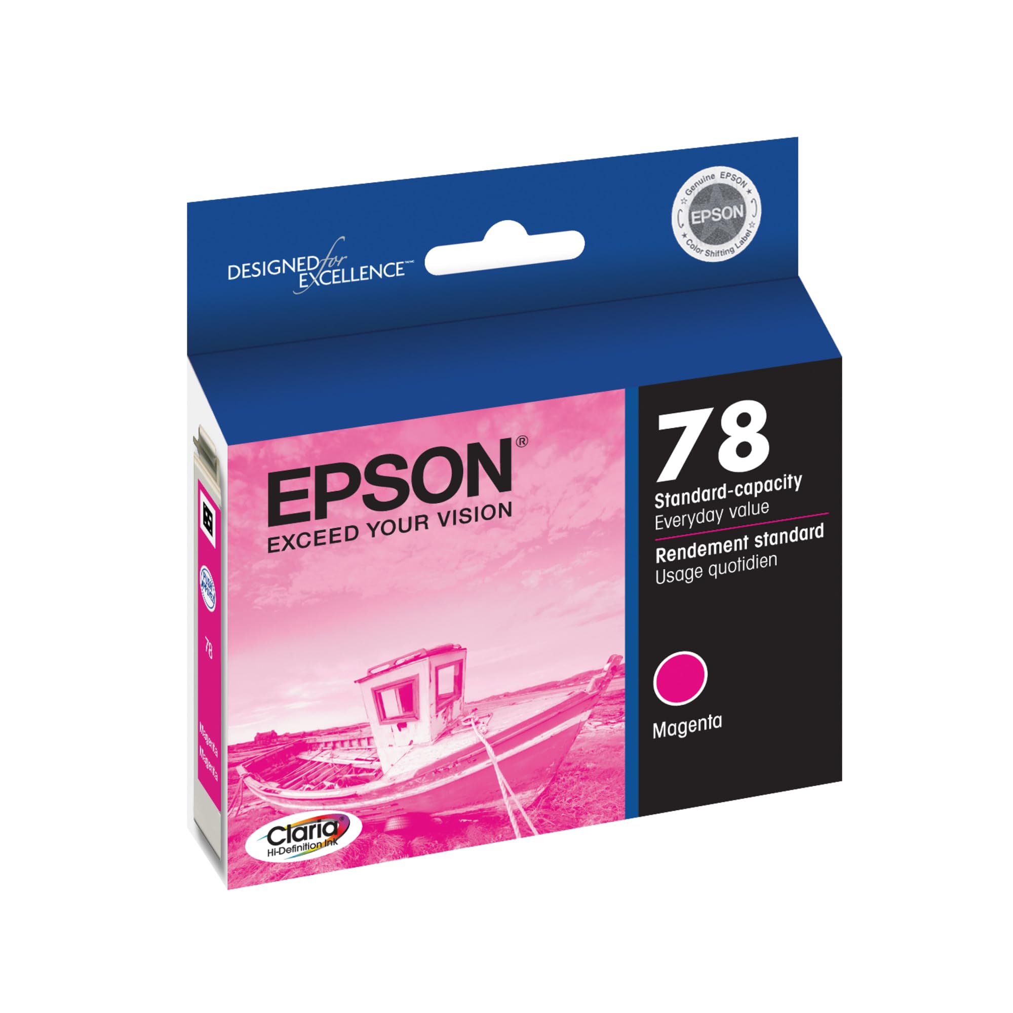 Foto 3 pulgar | Cartucho De Tinta Epson 78 Claria Hi-definition Magenta T078320 - Venta Internacional.