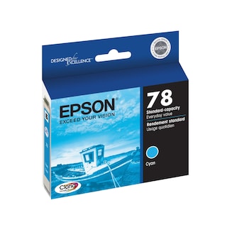 Foto 2 | Cartucho De Tinta Epson 78 Claria Hi-definition Cyan T078220 - Venta Internacional.