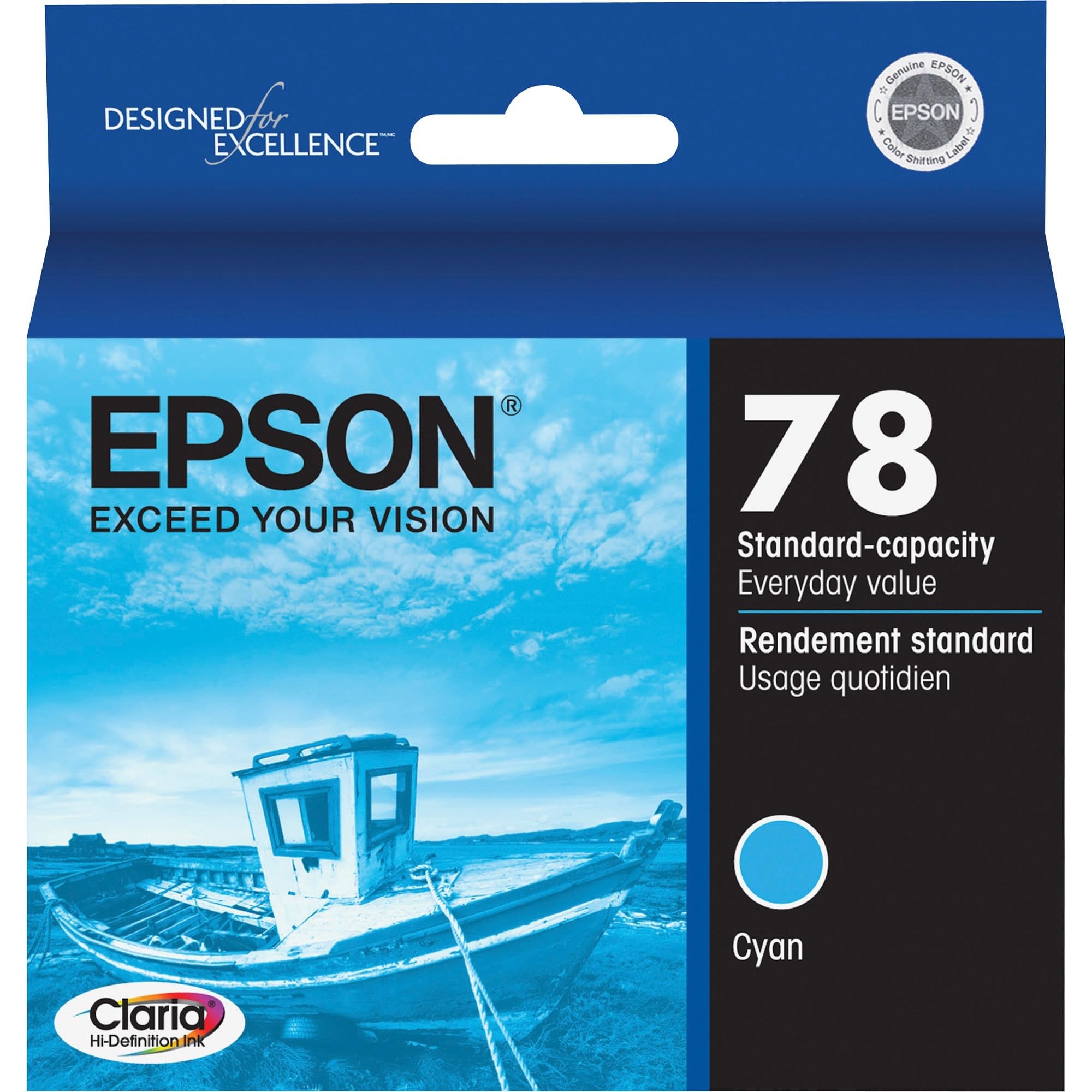 Foto 7 pulgar | Cartucho De Tinta Epson 78 Claria Hi-definition Cyan T078220 - Venta Internacional.