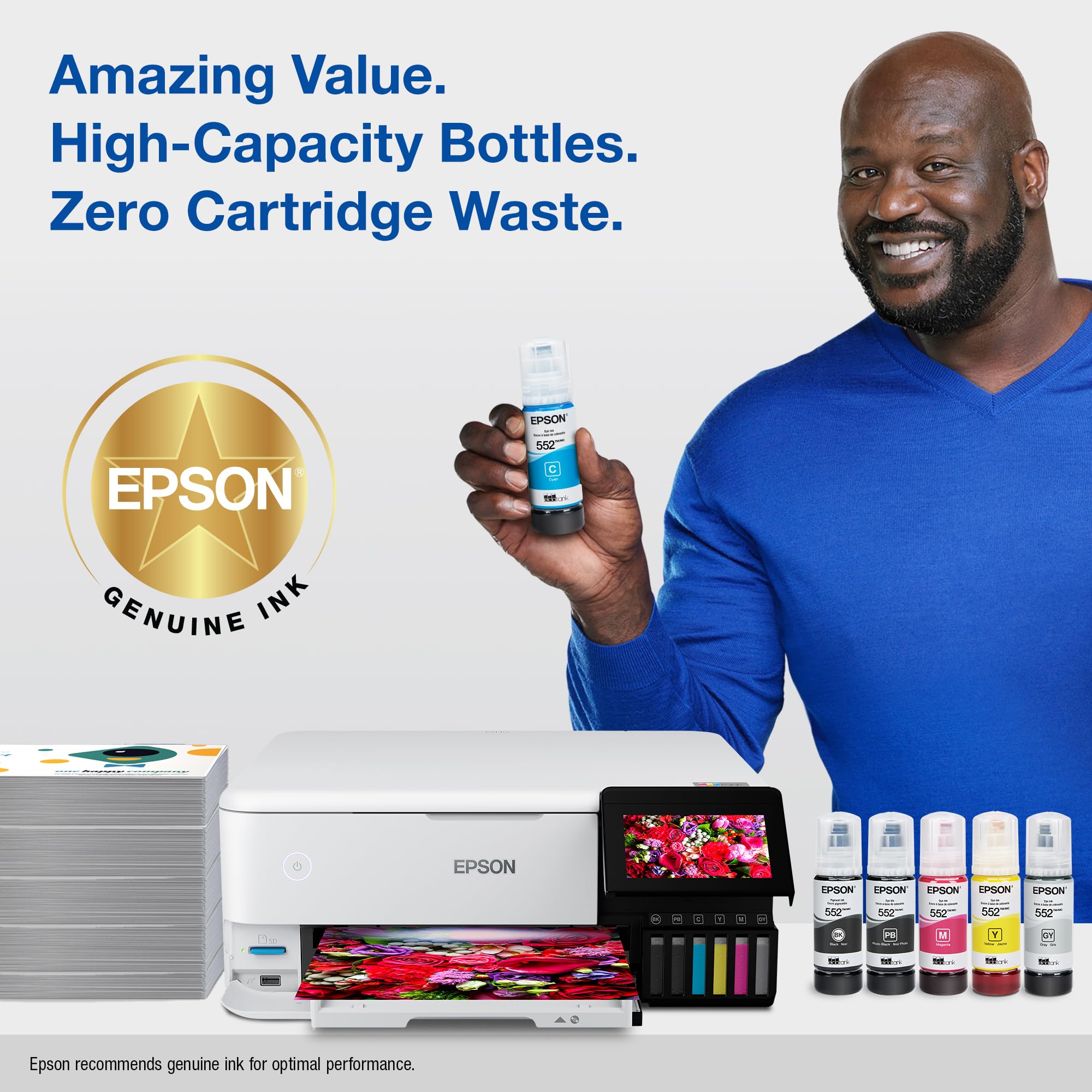 Foto 4 | Botella de Tinta Epson 552 Ecotank Amarilla 70 ml - Venta Internacional