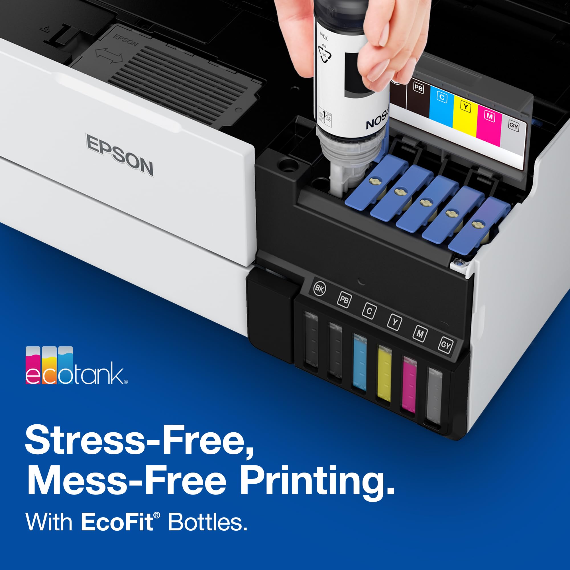 Foto 6 pulgar | Botella de Tinta Epson 552 Ecotank Amarilla 70 ml - Venta Internacional